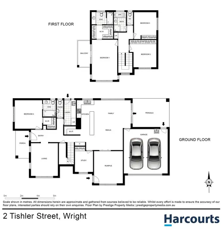 Floorplan of Homely house listing, 2 Tishler Street, Wright ACT 2611