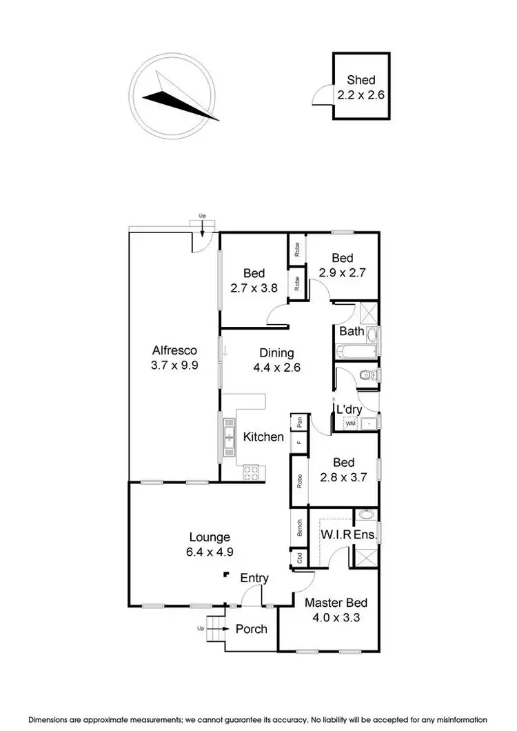 Floorplan of Homely house listing, 35 Rosehill Street, Scoresby VIC 3179