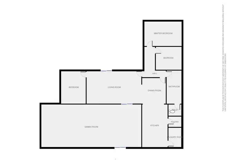 Floorplan of Homely rural property listing, 20 Butlers Road, Horsham VIC 3400