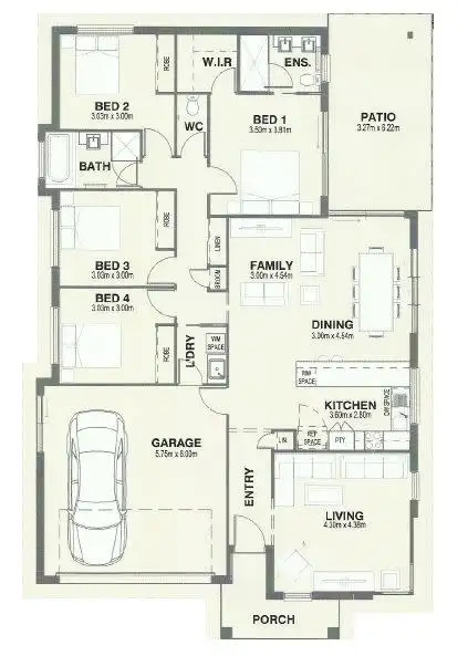 Floorplan of Homely house listing, 5 Stillwater Street, Mango Hill QLD 4509