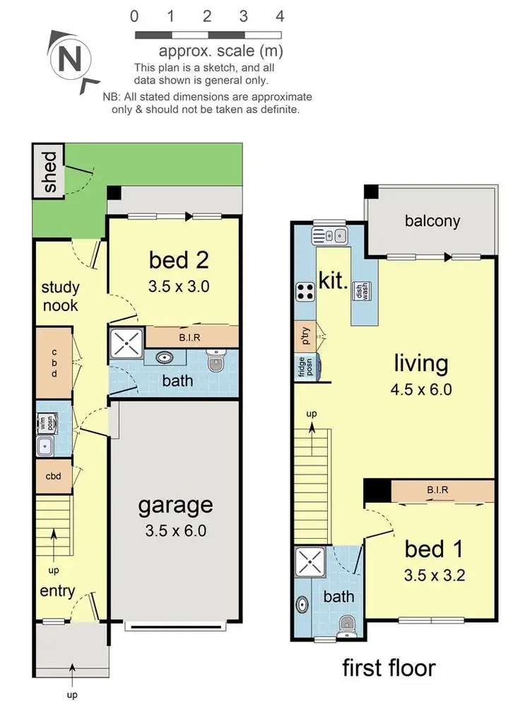 Floorplan of Homely townhouse listing, 5/5 Narcissus Avenue, Boronia VIC 3155