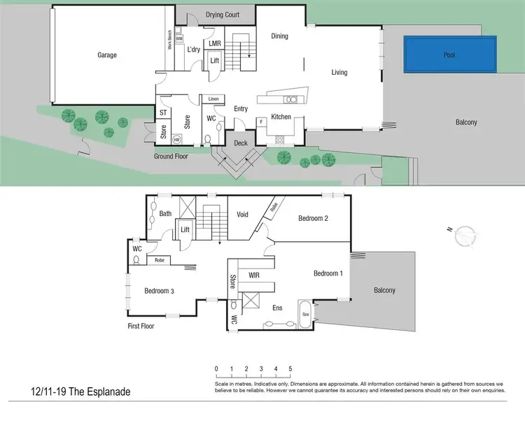 Floorplan of Homely house listing, 12/11-19 The Esplanade, Picnic Bay QLD 4819