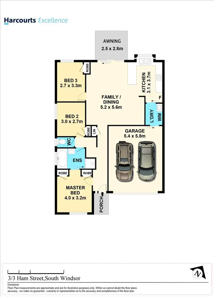 Floorplan of Homely house listing, 3/3 Ham Street, South Windsor NSW 2756