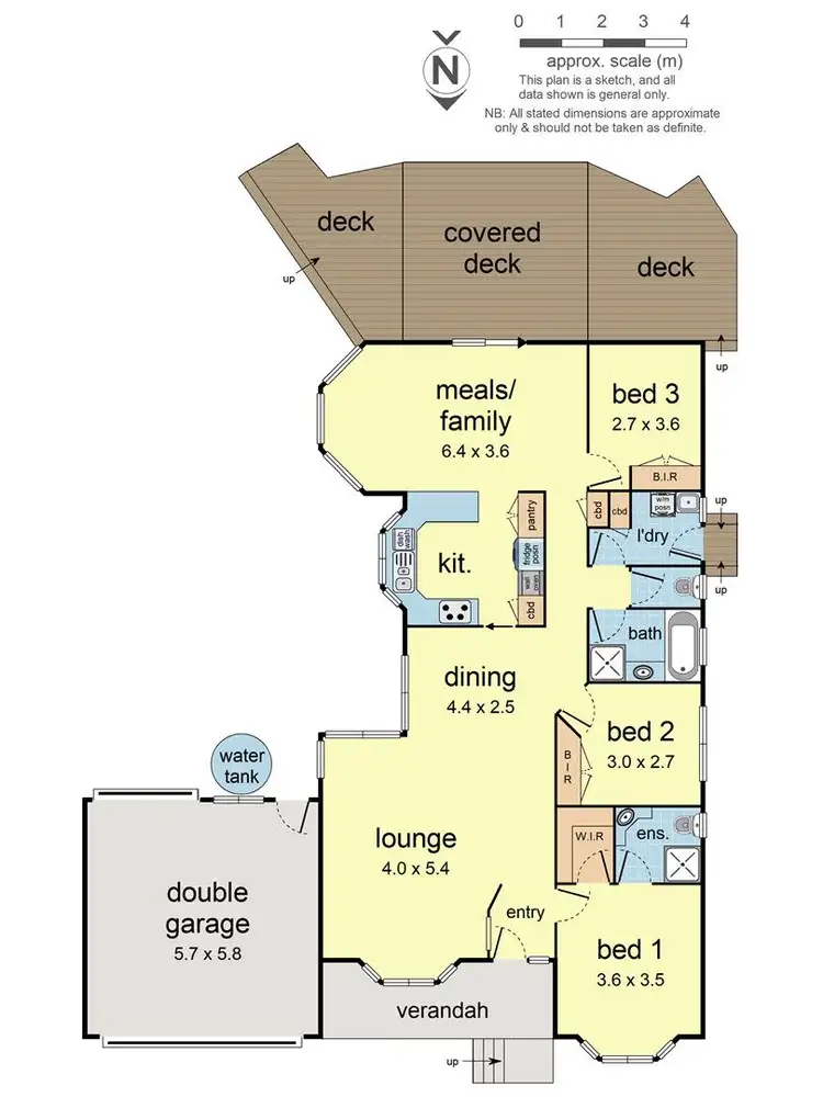 Floorplan of Homely house listing, 3 Valley View Court, Lilydale VIC 3140