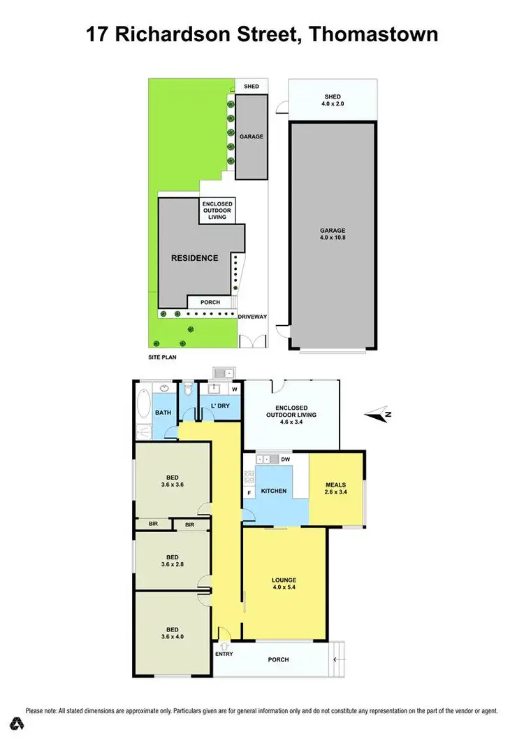 Floorplan of Homely house listing, 17 Richardson Street, Thomastown VIC 3074