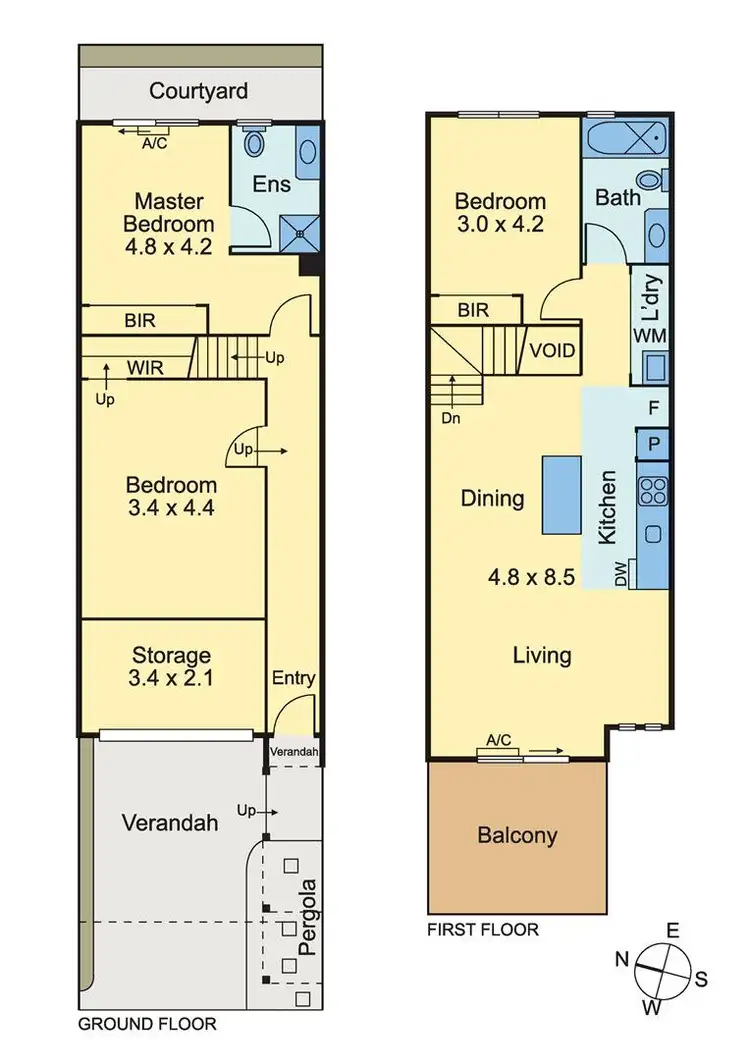 Floorplan of Homely townhouse listing, 16/960 Plenty Road, South Morang VIC 3752