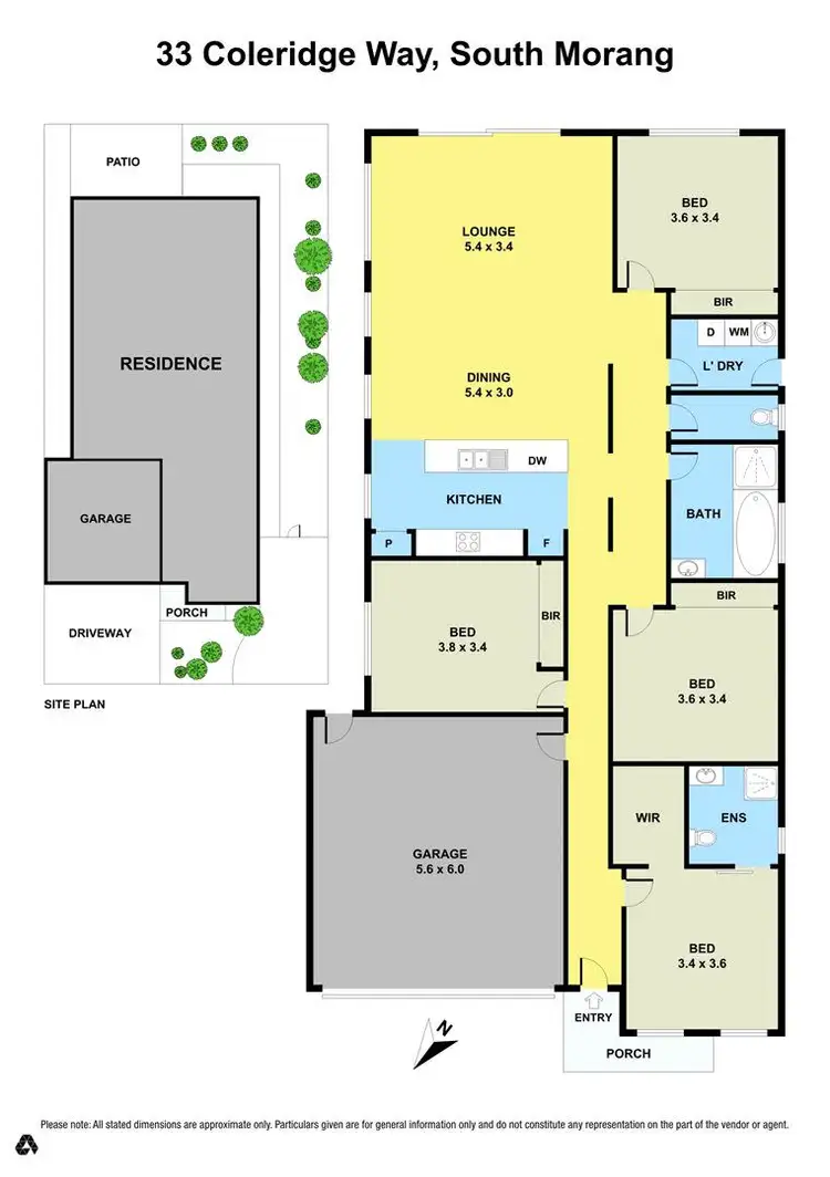 Floorplan of Homely house listing, 33 Coleridge Way, South Morang VIC 3752