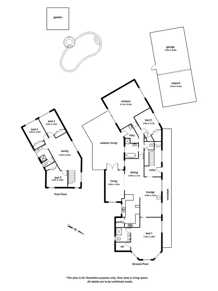 Floorplan of Homely house listing, 13 Paul Grove, Beaconsfield Upper VIC 3808