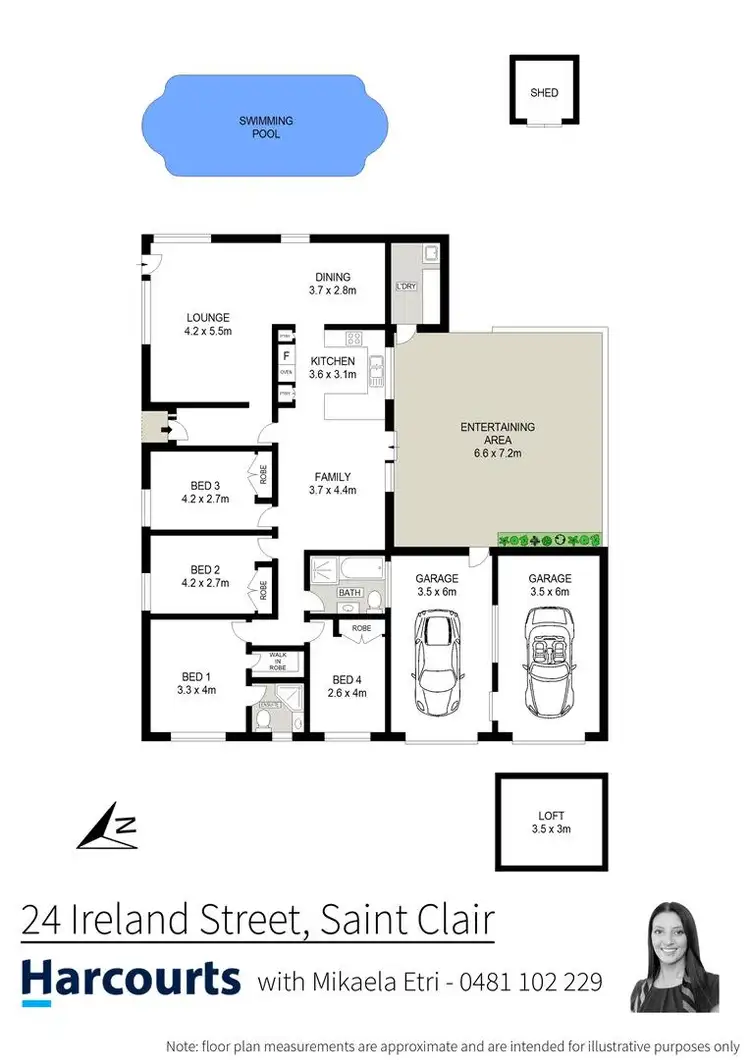 Floorplan of Homely house listing, 24 Ireland Street, St Clair NSW 2759