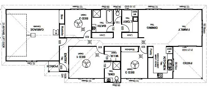 Floorplan of Homely house listing, 13b Ocean Park, Yeppoon QLD 4703