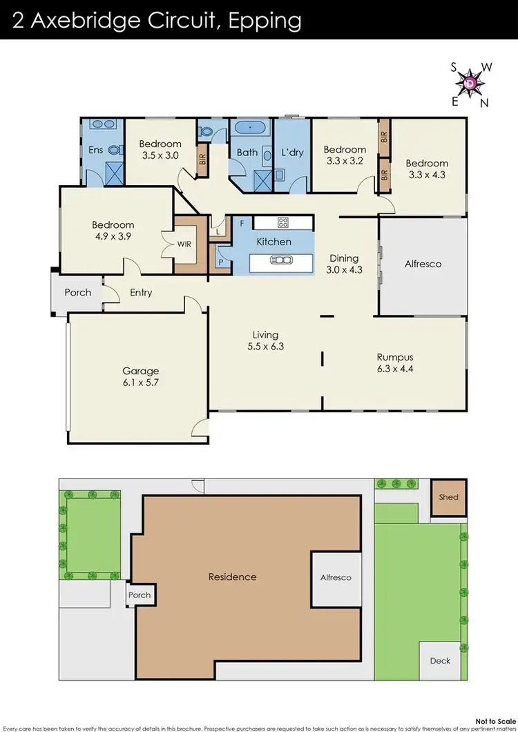 Floorplan of Homely house listing, 2 Axebridge Circuit, Epping VIC 3076