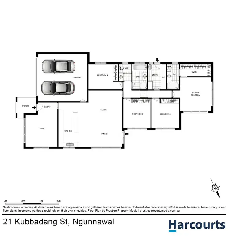 Floorplan of Homely house listing, 21 Kubbadang Street, Ngunnawal ACT 2913