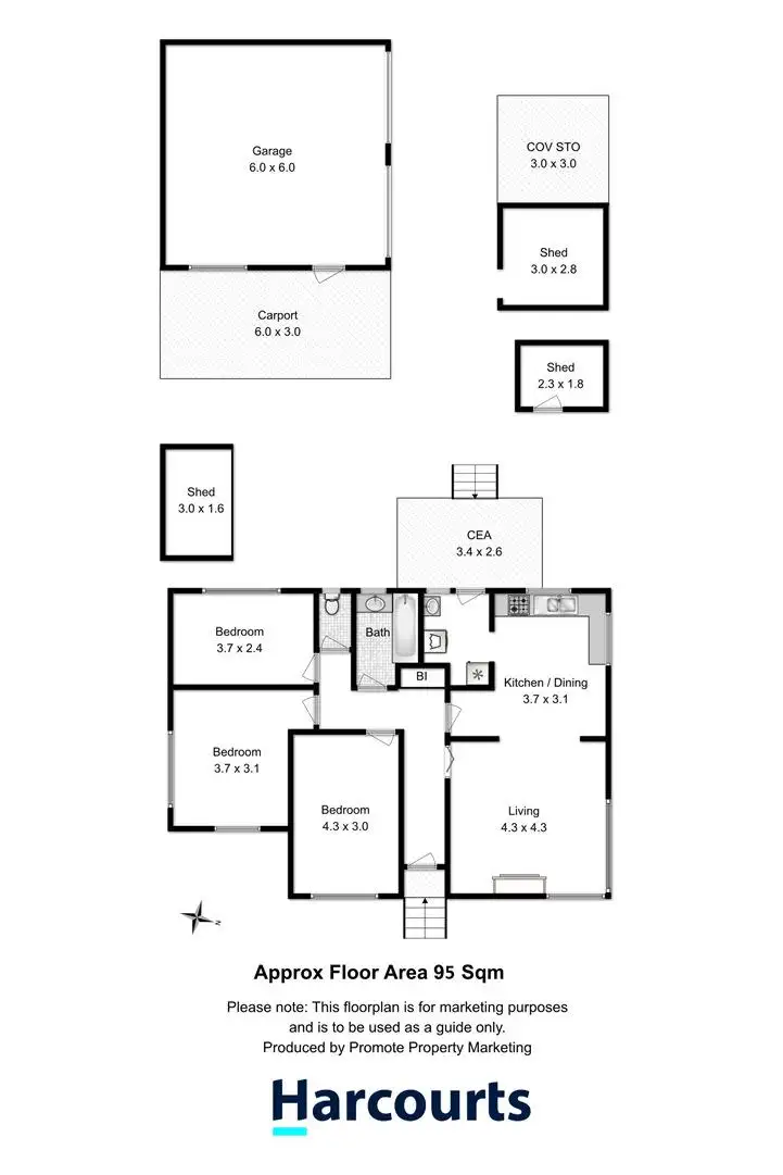Floorplan of Homely house listing, 10 Erebus Street, Warrane TAS 7018
