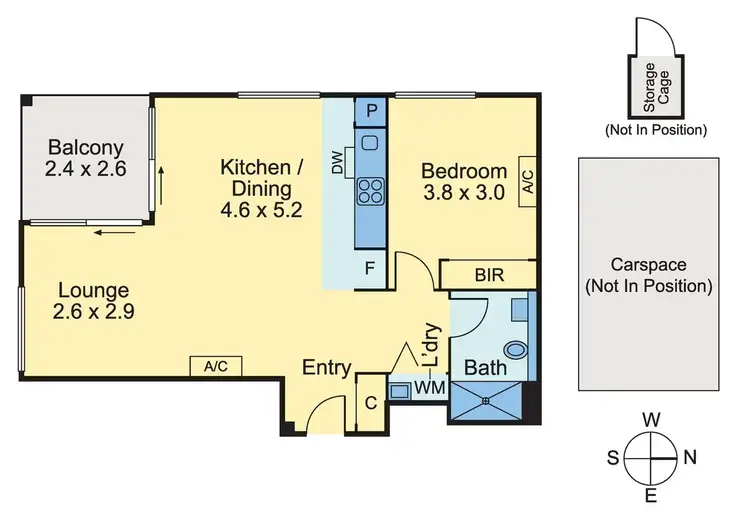 Floorplan of Homely apartment listing, 703C/590 Orrong Road, Armadale VIC 3143