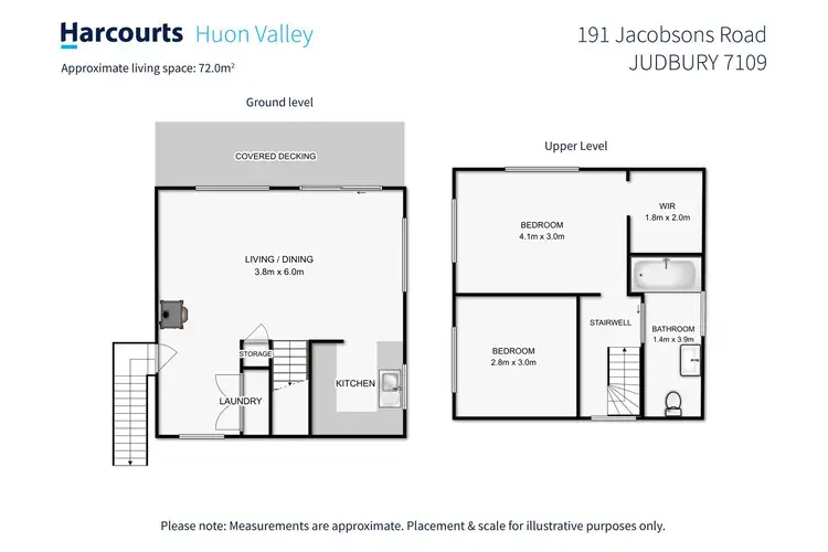 Floorplan of Homely house listing, 191 Jacobsons Road, Judbury TAS 7109
