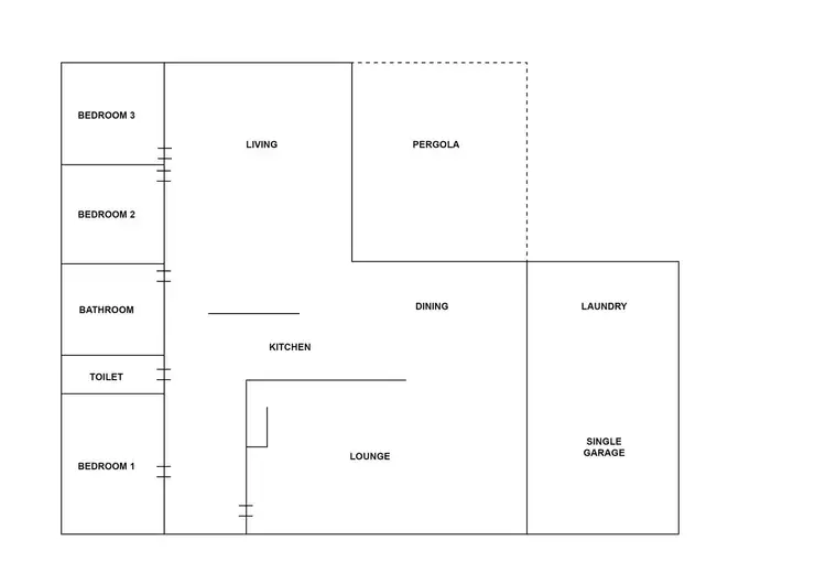 Floorplan of Homely house listing, 136 Rose Street, Wee Waa NSW 2388