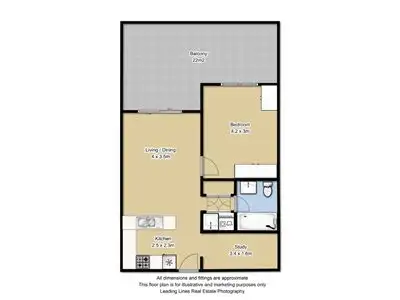 Floorplan of Homely unit listing, 170 Leichhardt Street 'Oxygen Apartments', Spring Hill QLD