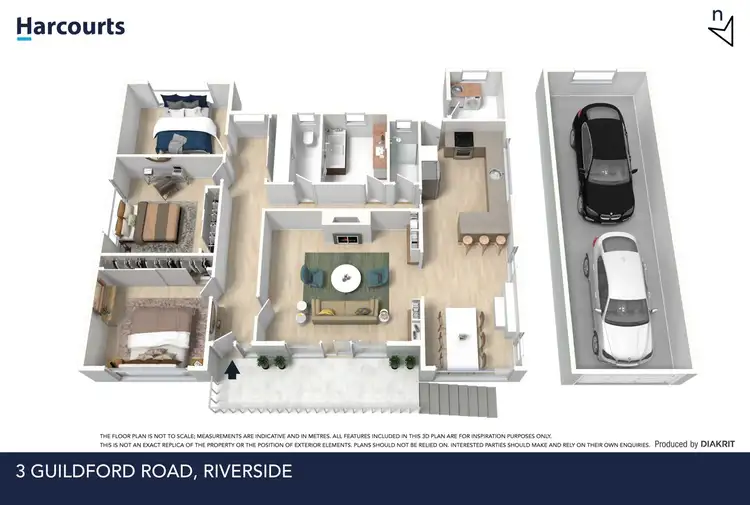 Floorplan of Homely house listing, 3 Guilford Road, Riverside TAS 7250