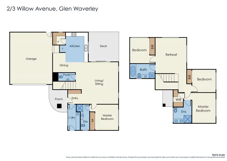 Floorplan of Homely townhouse listing, 2/3 Willow Ave, Glen Waverley VIC 3150
