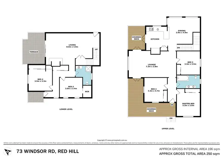Floorplan of Homely house listing, 73 Windsor Road, Red Hill QLD 4059