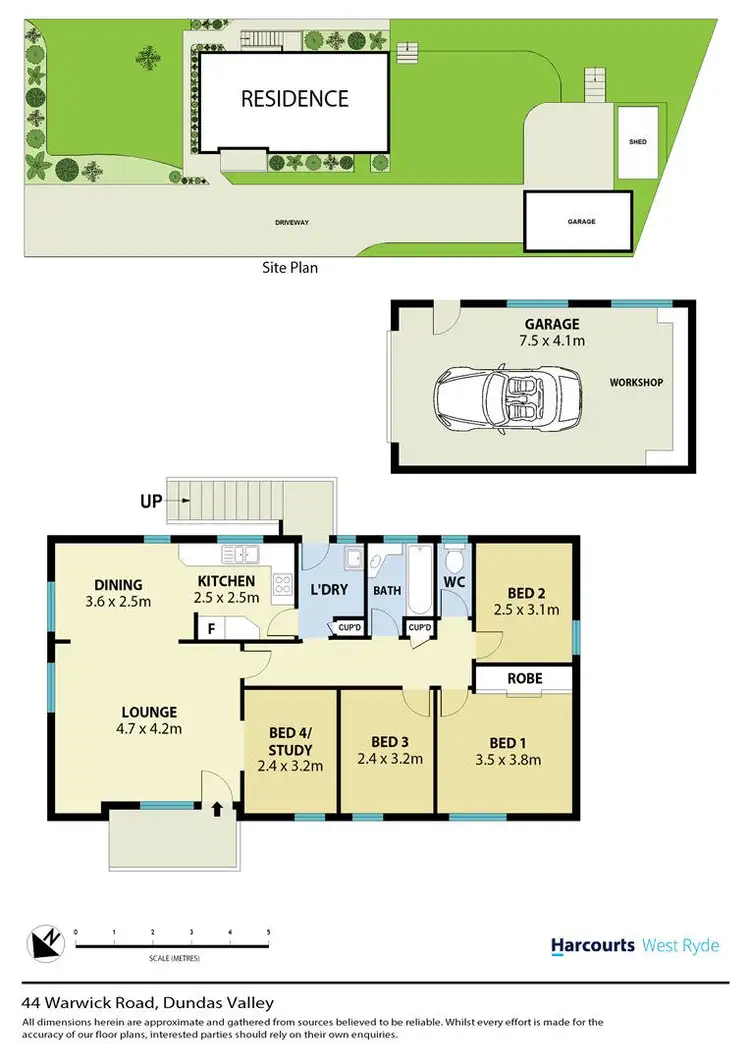 Floorplan of Homely house listing, 44 Warwick Road, Dundas Valley NSW 2117