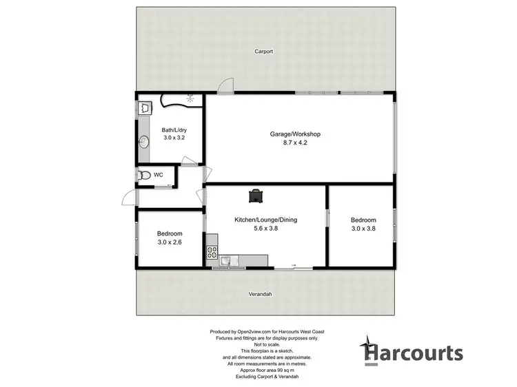 Floorplan of Homely house listing, 20 Jack Street, Strahan TAS 7468