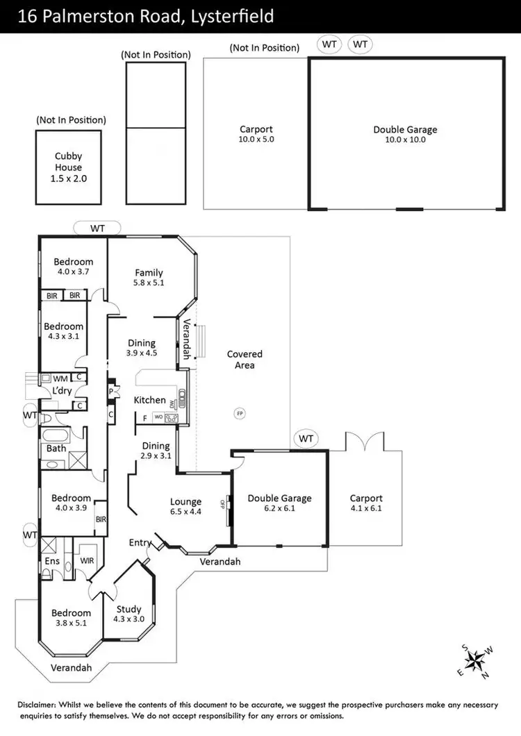 Floorplan of Homely house listing, 16 Palmerston Road, Lysterfield VIC 3156