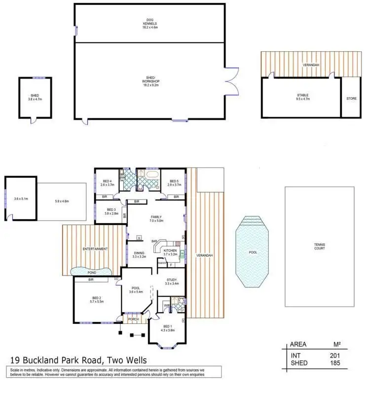 Floorplan of Homely house listing, 19 Buckland Park Road, Two Wells SA 5501