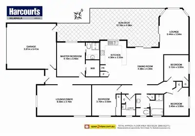 Floorplan of Homely house listing, 96 Leo Drive, Narrawallee NSW