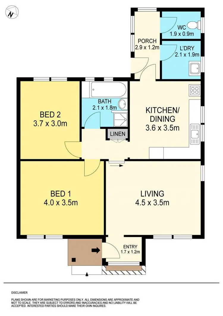 Floorplan of Homely house listing, 42 Victoria Street, Sebastopol VIC 3356