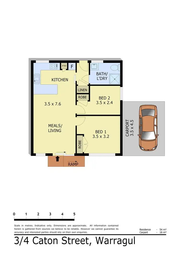 Floorplan of Homely unit listing, 3/4 Caton Street, Warragul VIC 3820