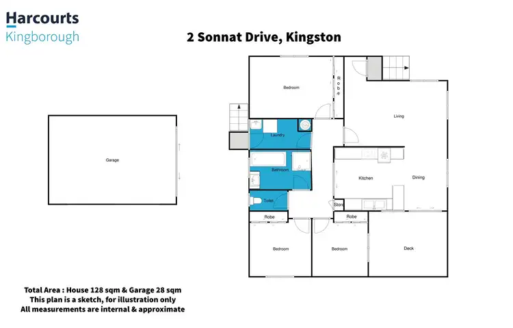 Floorplan of Homely house listing, 2 Sonnat Drive, Kingston TAS 7050