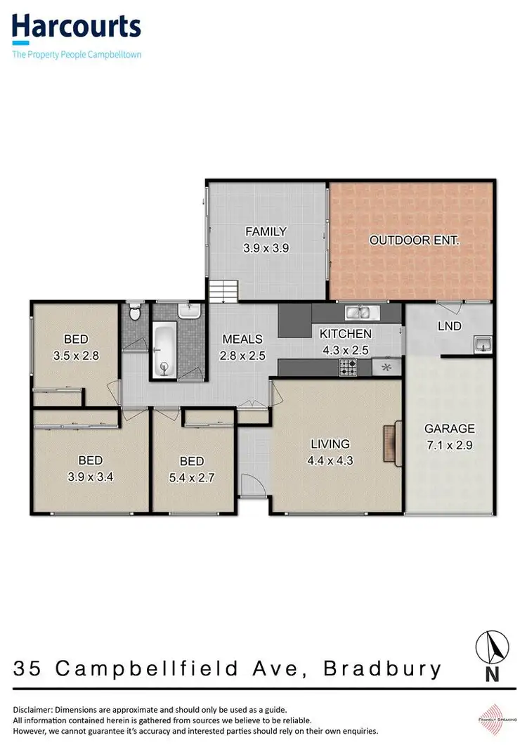 Floorplan of Homely house listing, 35 Campbellfield Avenue, Bradbury NSW 2560