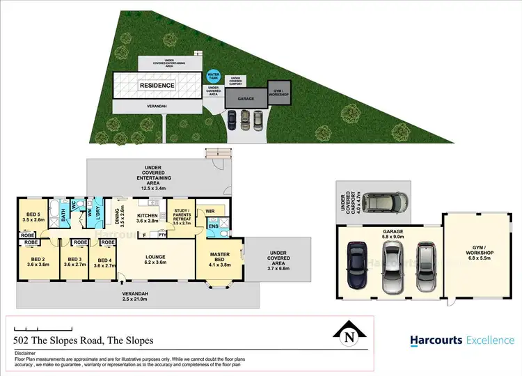 Floorplan of Homely house listing, 502 Slopes Road, The Slopes NSW 2754