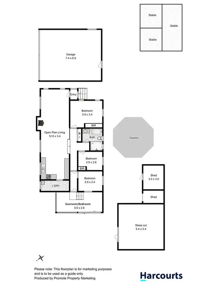 Floorplan of Homely house listing, 26 Harris Road, Brighton TAS 7030