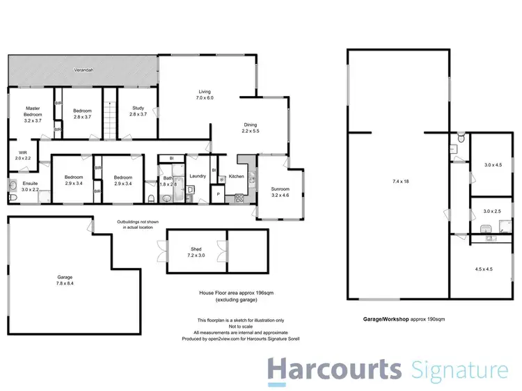Floorplan of Homely house listing, 16-18 Provence Drive, Carlton TAS 7173