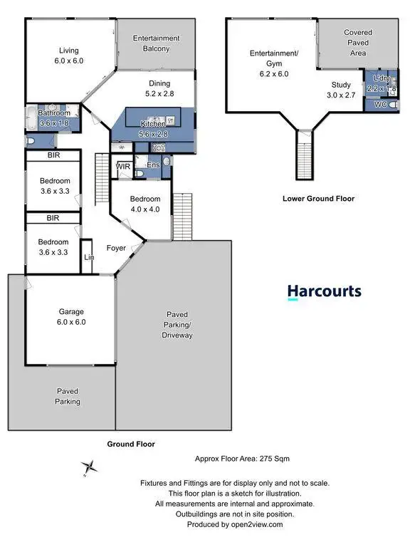 Floorplan of Homely house listing, 721 Oceana Drive, Tranmere TAS 7018