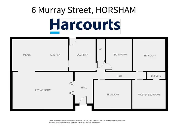 Floorplan of Homely house listing, 6 Murray Street, Horsham VIC 3400