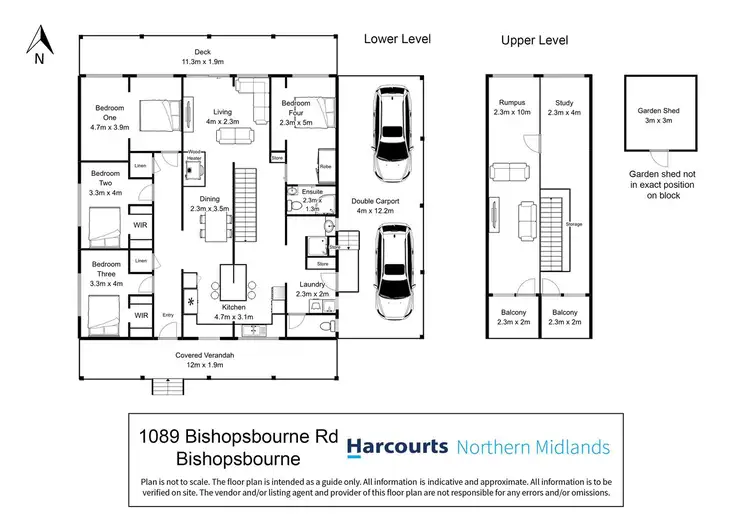 Floorplan of Homely house listing, 1089 Bishopsbourne Road, Bishopsbourne TAS 7301