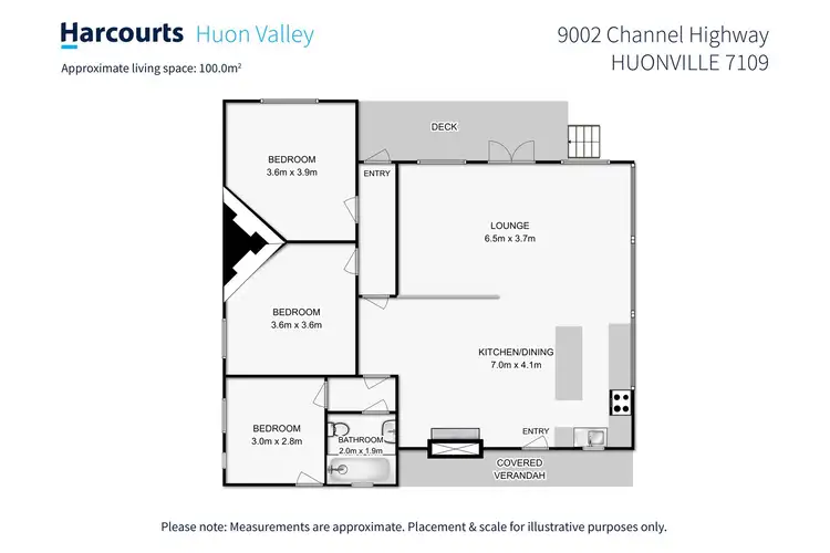 Floorplan of Homely house listing, 9002 Channel Highway, Huonville TAS 7109