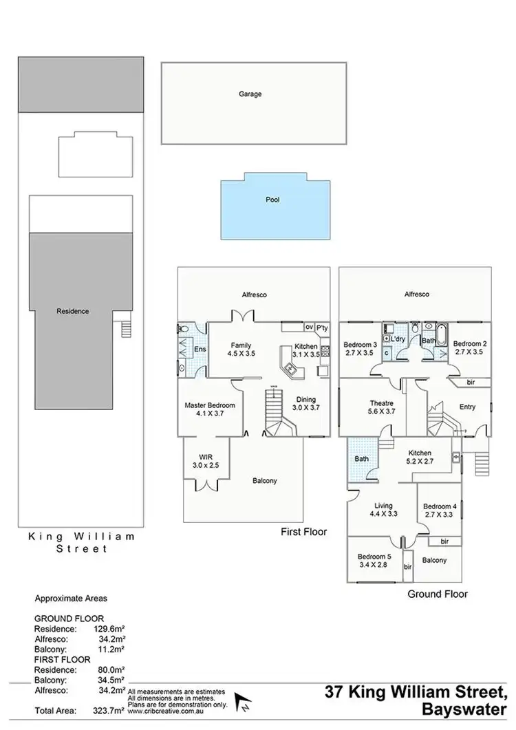 Floorplan of Homely house listing, 37 King William Street, Bayswater WA 6053
