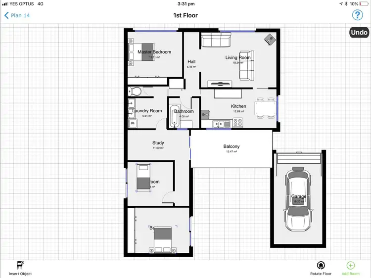 Floorplan of Homely house listing, 8 Coombes Street, Collie WA 6225