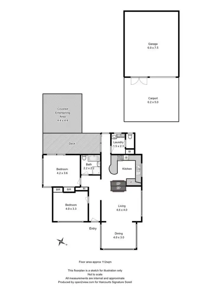 Floorplan of Homely house listing, 61 Main Road, Sorell TAS 7172