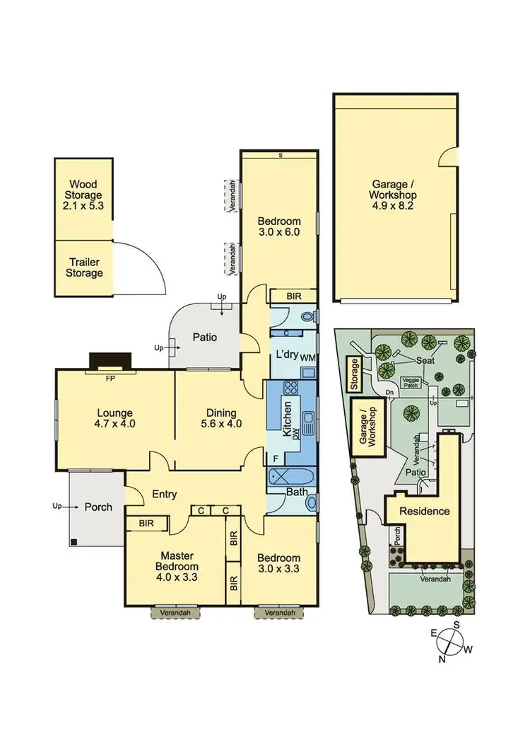 Floorplan of Homely house listing, 15 Newton Crescent, Lalor VIC 3075