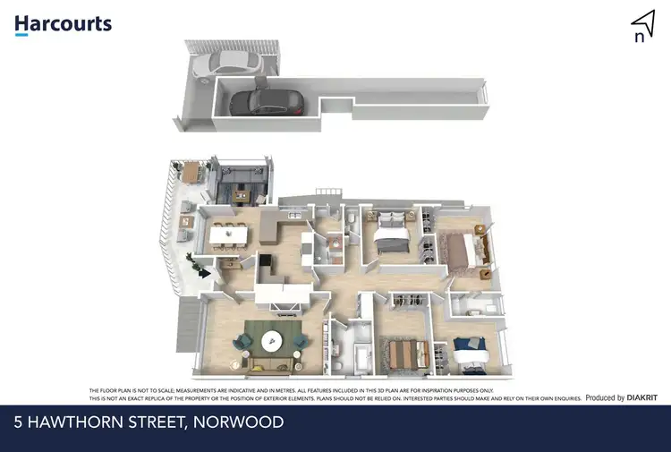 Floorplan of Homely house listing, 5 Hawthorn Street, Norwood TAS 7250