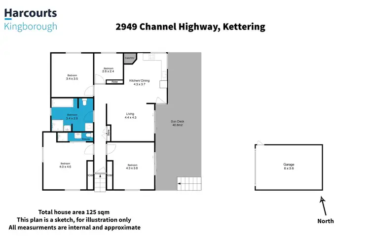 Floorplan of Homely house listing, 2949 Channel Highway, Kettering TAS 7155
