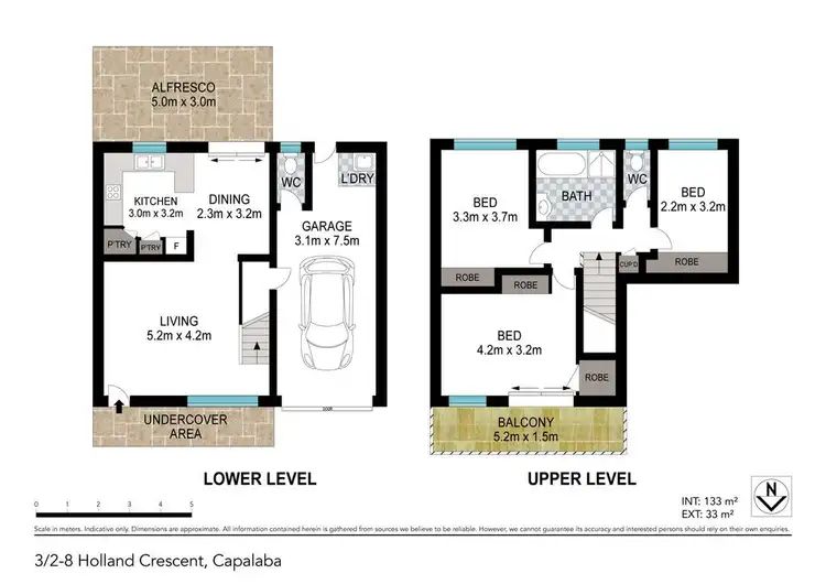 Floorplan of Homely unit listing, 3/2-8 Holland Crescent, Capalaba QLD 4157