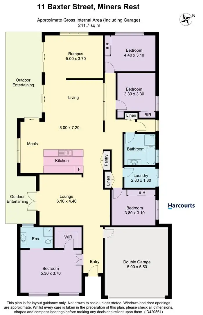 Floorplan of Homely house listing, 11 Baxter Street, Miners Rest VIC 3352