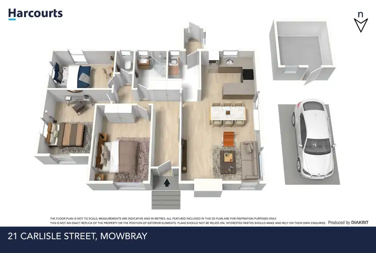 Floorplan of Homely house listing, 21 Carlisle Street, Waverley TAS 7250