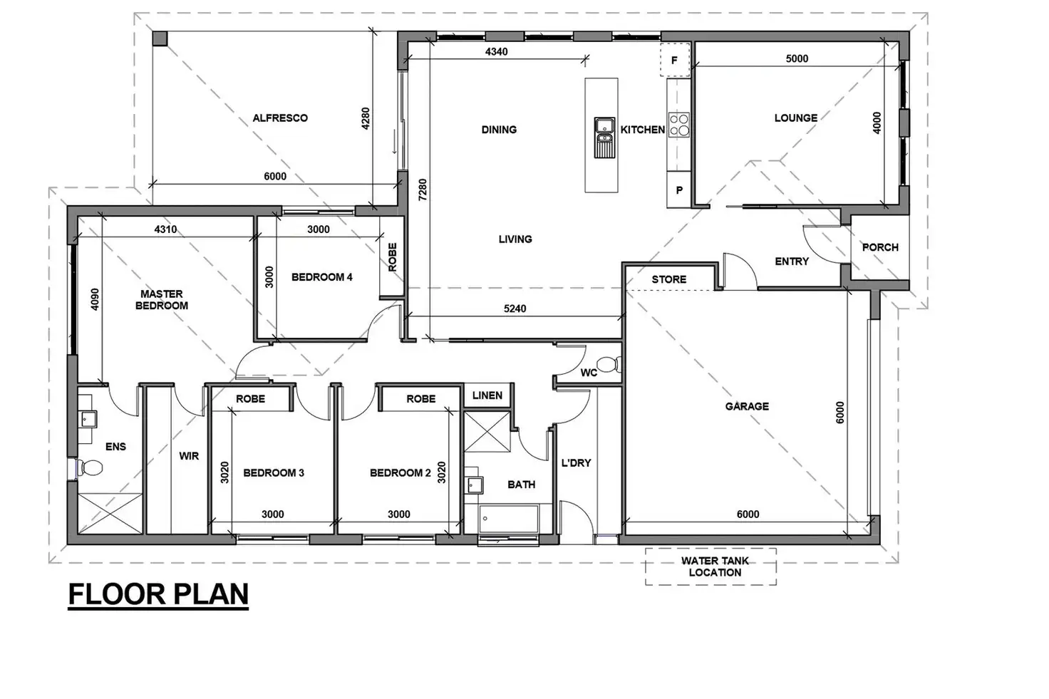 Floorplan of Homely house listing, 7 McClung Drive, Murrumbateman NSW 2582